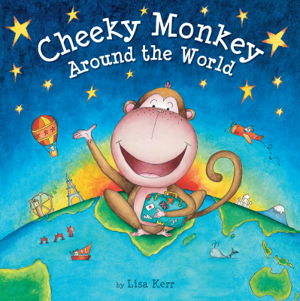 Cover art for Cheeky Monkey Around the World