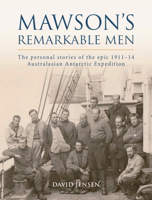 Cover art for Mawson's Remarkable Men