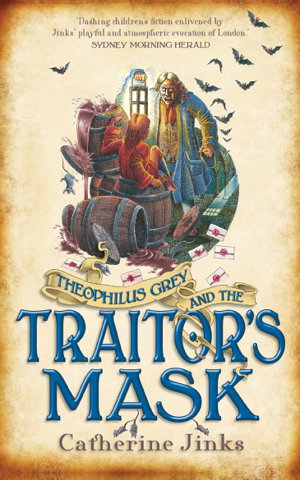 Cover art for Theophilus Grey and the Traitor's Mask