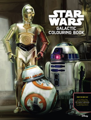 Cover art for Star Wars Galactic Colouring Book