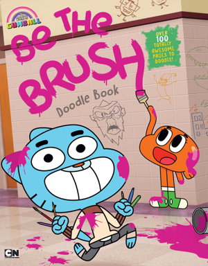 Cover art for Gumball Be the Brush Doodle Book