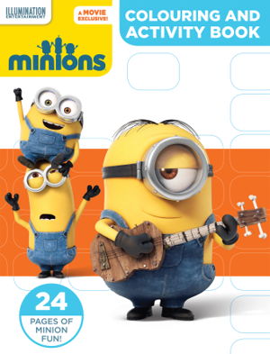Cover art for Minions Colouring and Activity Book