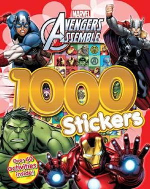 Cover art for Marvel Avengers Assemble 1000 Sticker Book