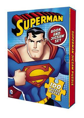 Cover art for DC Comics Superman Book and Jigsaw Set