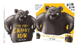 Cover art for Very Cranky Bear HB + Canvas