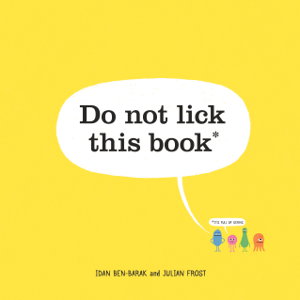 Cover art for Do not lick this book