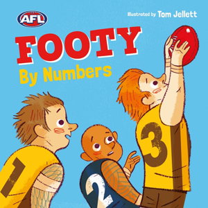 Cover art for Footy by Numbers