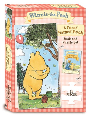 Cover art for A Friend Named Pooh Book and Puzzle Set