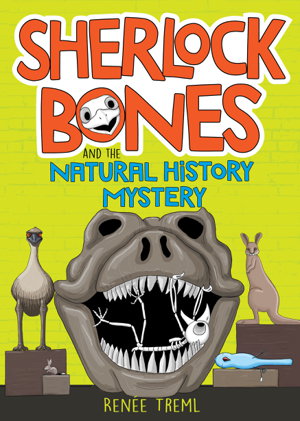 Cover art for Sherlock Bones and the Natural History Mystery