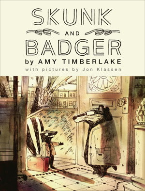 Cover art for Skunk and Badger