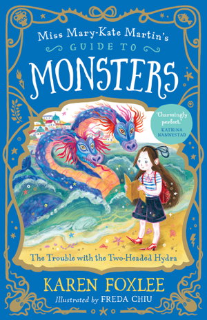 Cover art for The Trouble with the Two-Headed Hydra Miss Mary-Kate Martin's Guide to Monsters 2