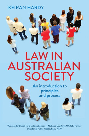 Cover art for Law in Australian Society