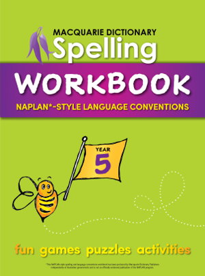 Cover art for Macquarie Dictionary Spelling Workbook