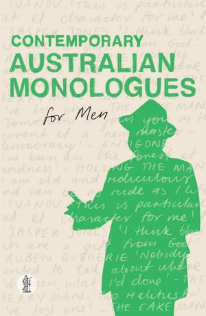 Cover art for Contemporary Australian Monologues for Men
