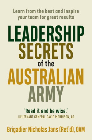 Cover art for Leadership Secrets of the Australian Army