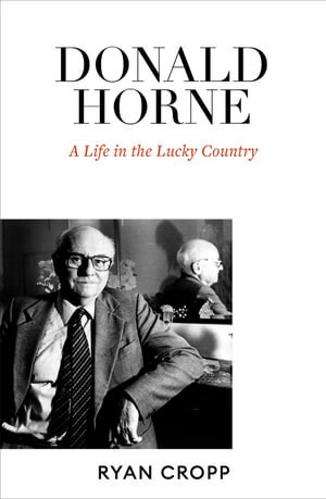 Cover art for Donald Horne