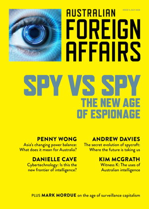 Cover art for Spy vs Spy: The New Age of Espionage: Australian Foreign Affairs 9