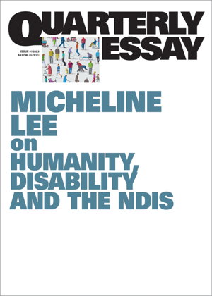 Cover art for On humanity, disability and the NDIS
