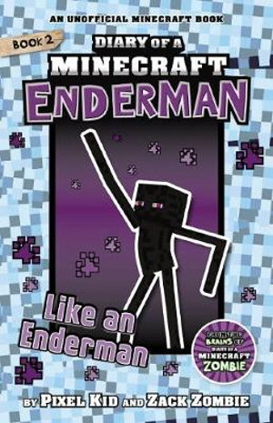 Cover art for Diary of a Minecraft Enderman 02 Like an Enderman