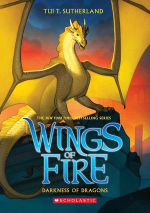 Cover art for Wings of Fire 10 Darkness of Dragons