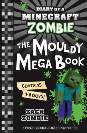 Cover art for Diary of a Minecraft Zombie The Mouldy Mega Book Bindup 1-4