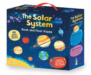 Cover art for The Solar System Book and Floor Puzzle