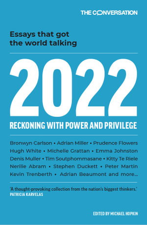 Cover art for 2022: Reckoning with Power and Privilege