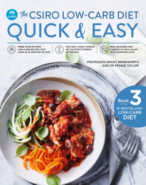 Cover art for The CSIRO Low-Carb Diet Quick & Easy