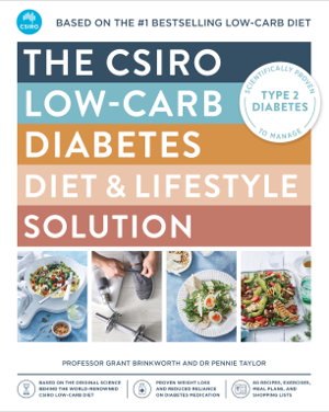 Cover art for The CSIRO Low-carb Diabetes Diet & Lifestyle Solution