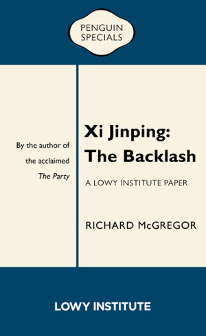 Cover art for Xi Jinping: The Backlash
