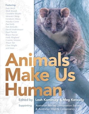 Cover art for Animals Make Us Human