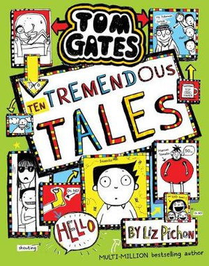 Cover art for Ten Tremendous Tales  (Tom Gates #18)