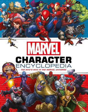 Cover art for Marvel Super Hero Encyclopaedia