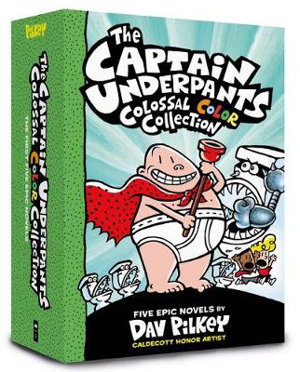 Cover art for Captain Underpants Colossal Colour Collection