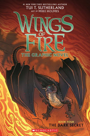 Cover art for Wings of Fire Graphix 04 The Dark Secret