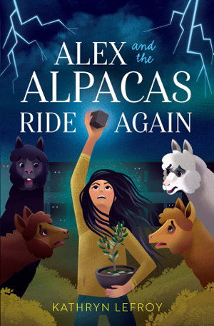 Cover art for Alex and the Alpacas Ride Again