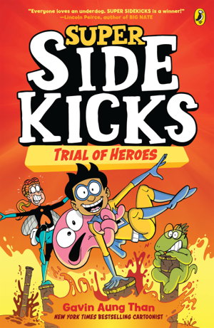 Cover art for Super Sidekicks 3 Trial of Heroes Full Colour Edition