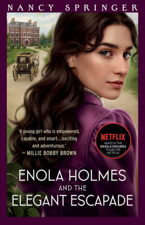 Cover art for Enola Holmes and the Elegant Escapade