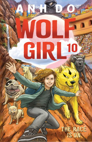 Cover art for The Race Is On: Wolf Girl 10