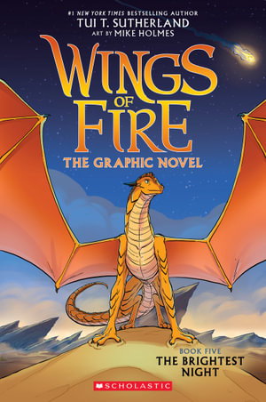 Cover art for Wings of Fire 05 Brightest Night The Graphic Novel