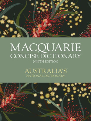 Cover art for Macquarie Concise Dictionary Ninth Edition