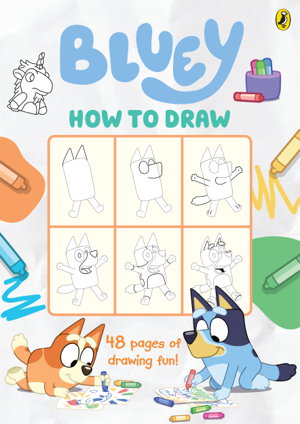 Cover art for Bluey: How to Draw