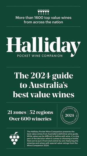 Cover art for Halliday Pocket Wine Companion 2024