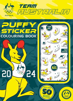 Cover art for Australian Olympic Team: Puffy Sticker Colouring Book