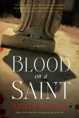 Cover art for Blood on a Saint