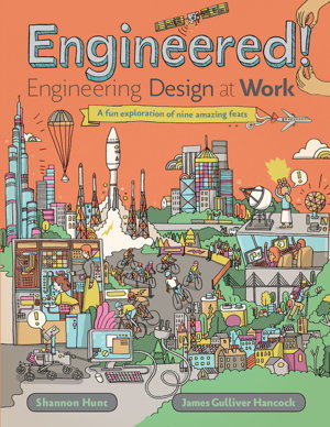 Cover art for Engineered! Engineering Design at Work
