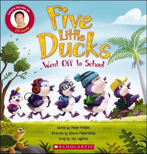 Cover art for Five Little Ducks Went Off to School