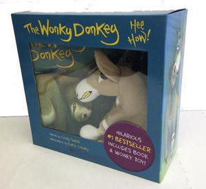 Cover art for The Wonky Donkey and plush