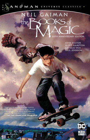 Cover art for The Books of Magic 30th Anniversary Edition