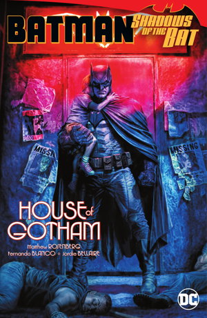 Cover art for Batman Shadows of the Bat House of Gotham